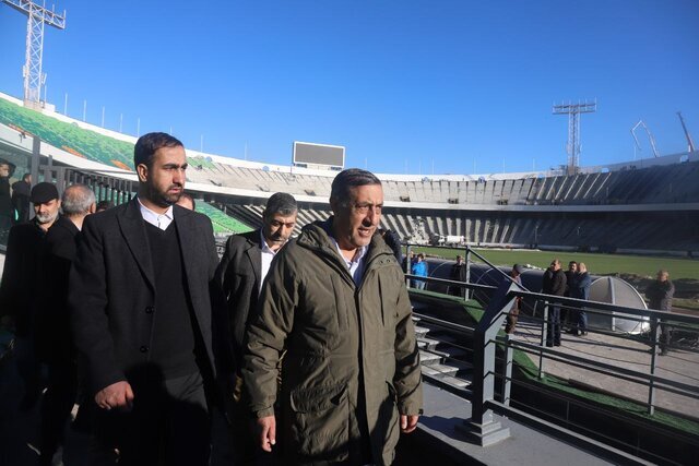 نوسازی ورزشگاه آزادی ۸۵ درصد پیشرفت کرده است