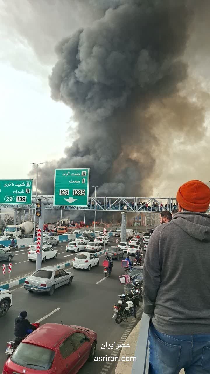 آتشسوزی بزرگ در بازارچه جنتآباد تهران +عکس و ویدیو آتشسوزی بزرگ در بازارچه جنتآباد تهران +عکس و ویدیو