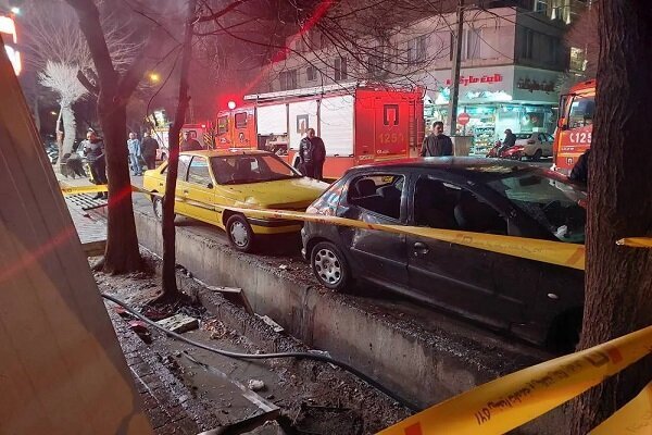 انفجار و آتش‌سوزی در میوه‌فروشی خیابان پیروزی/ علت: «نشت گاز»