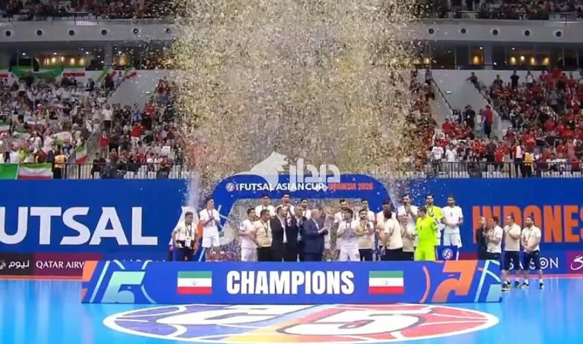 قهرمانی فوتسال ایران در ضیافت پنالتی‌ها