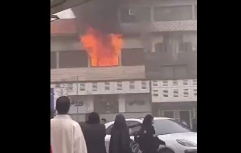 آتش‌سوزی یک پاساژ در تهرانسر؛ ۶ نفر دچار دودگرفتگی شدند +ویدیو