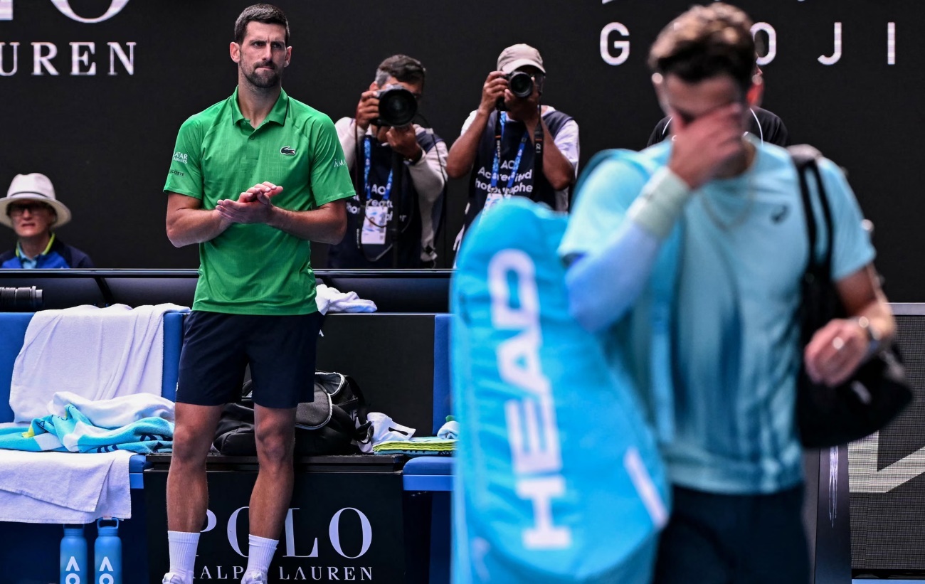 خوش‌شانسی جوکر در ملبورن؛ ۲ ست باخت، اما صعود کرد