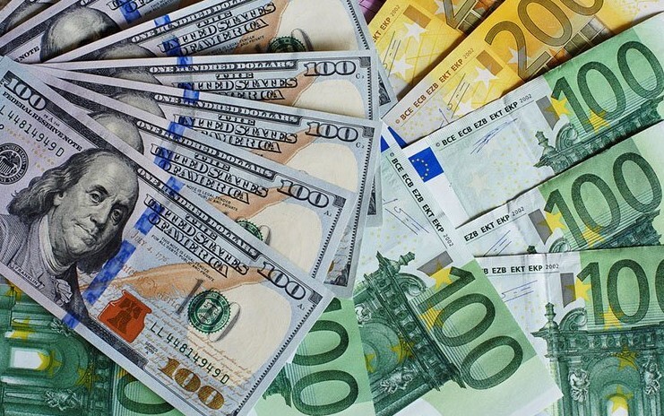 آخرین قیمت دلار و یورو در مرکز مبادله