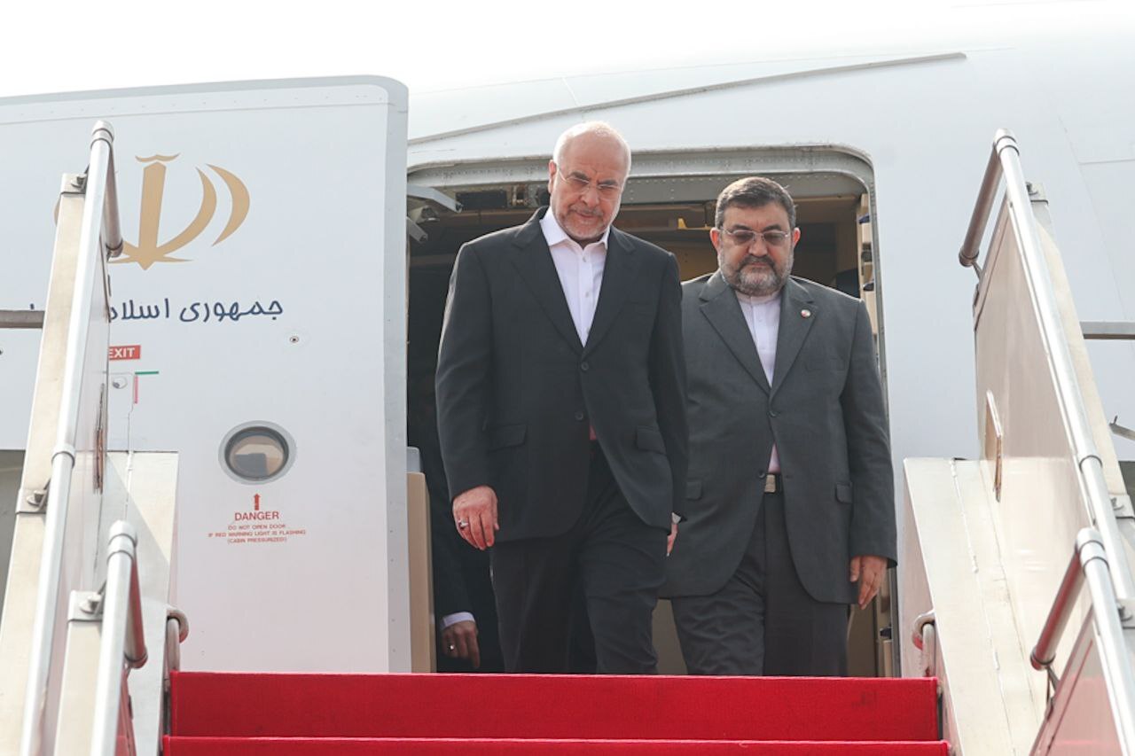 قالیباف وارد فرودگاه جاکارتا شد