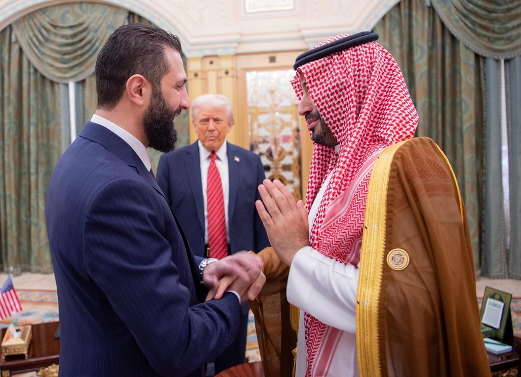 ترامپ با احمد الشرع دیدار کرد