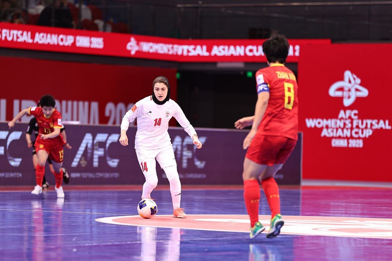 ایران ۳ - ۱ چین؛ زنان ایران در جام‌جهانی