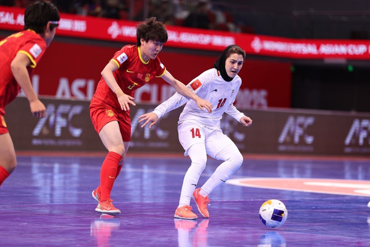 ایران ۳ - ۱ چین؛ زنان ایران در جام‌جهانی
