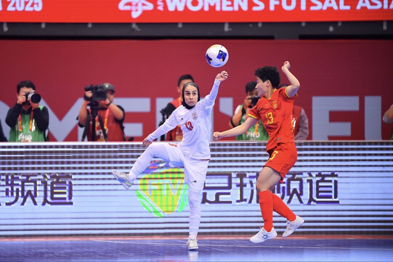 ایران ۳ - ۱ چین؛ زنان ایران در جام‌جهانی