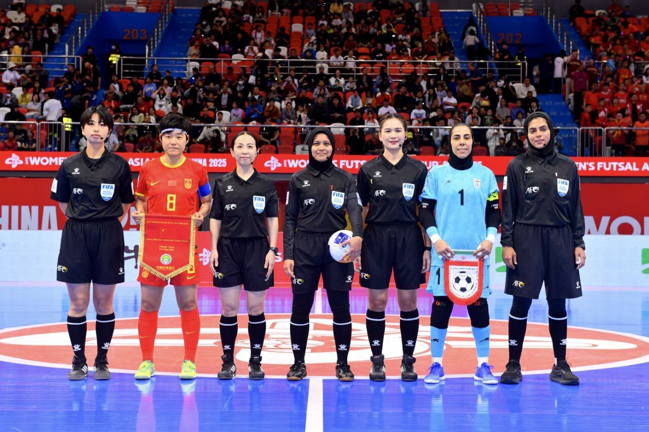 ایران ۳ - ۱ چین؛ زنان ایران در جام‌جهانی