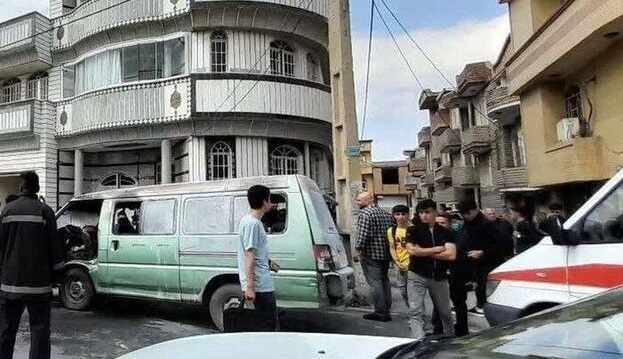 مصدومیت دانش‌آموزان ارومیه‌ای در آتش‌سوزی سرویس مدرسه