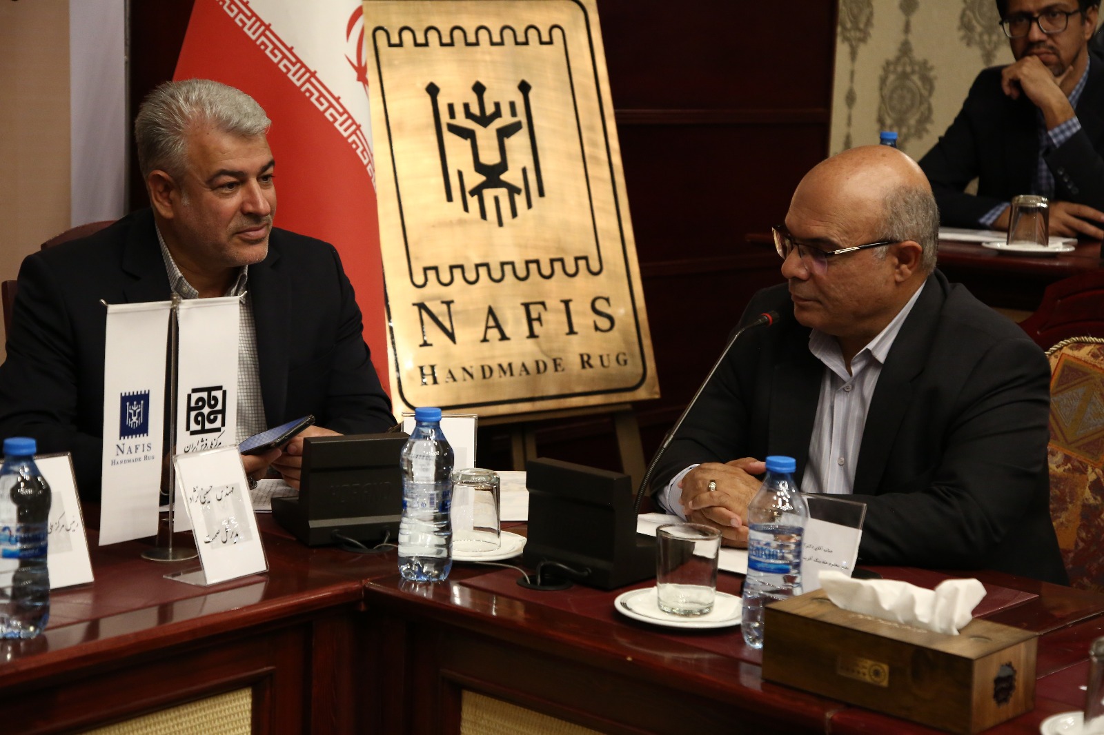 رونمایی از کارگزاری شناسنامه فرش دستباف شرکت فرش نفیس آفرینش در کرمان