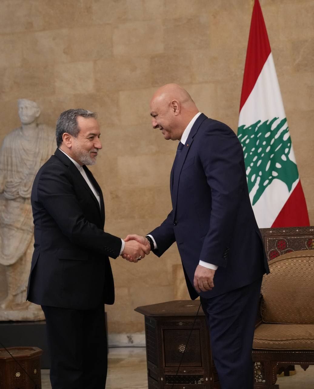 عراقچی با رئیس‌جمهور لبنان دیدار کرد