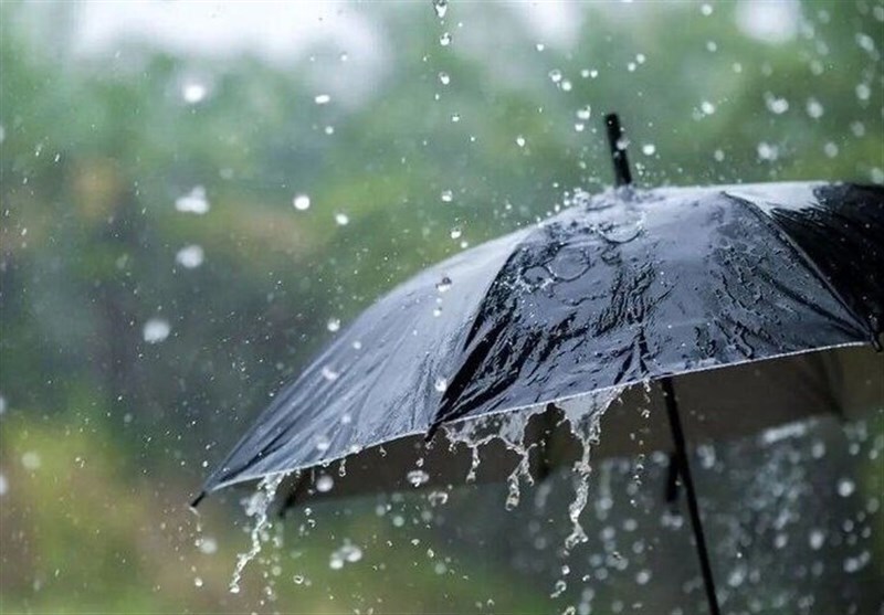 بارش باران، رعدوبرق و وزش باد شدید