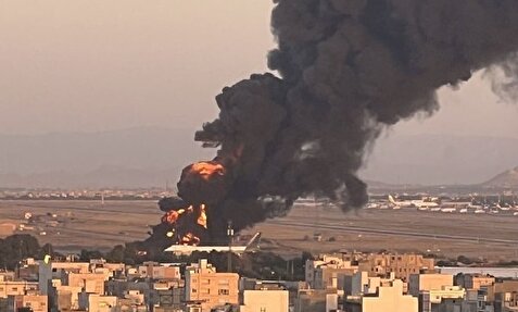 فوری: انفجار در باند فرودگاه مشهد/ ادعای العربیه به نقل از اسرائیلیها: یک هواپیمای باری نظامی هدف قرار گرفت