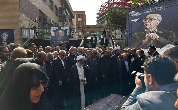 حضور رئیس‌جمهور در مراسم تشییع خیر مدرسه‌ساز