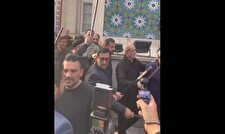 حضور رئیس‌جمهور در مراسم عزاداری تاسوعا