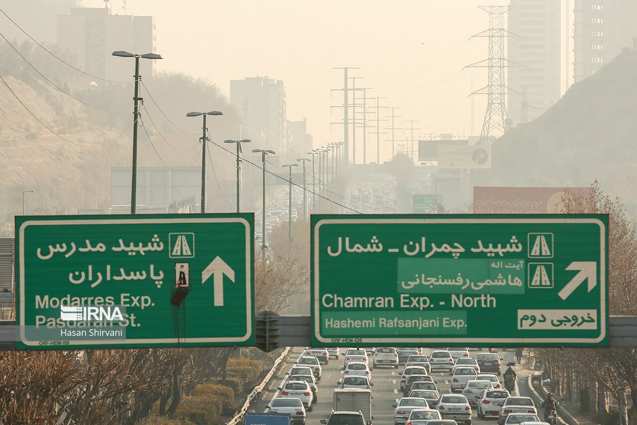 هشدار سطح زرد هواشناسی در تهران
