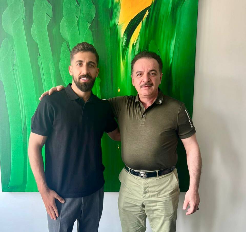 مدافع پرسپولیسی به تراکتور پیوست +عکس