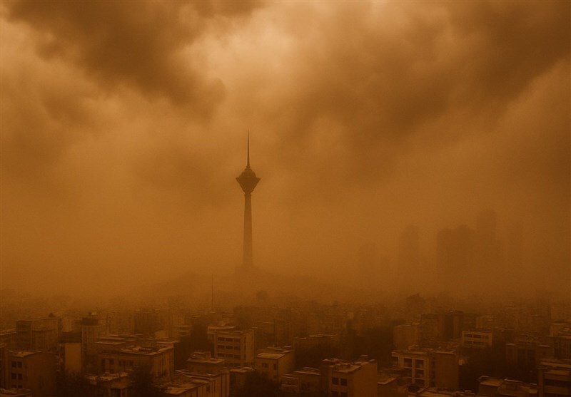 طوفان گردوخاک در ۱۶ استان