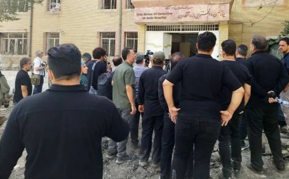 بازدید خبرنگاران رسانه‌های بین‌المللی از زندان اوین
