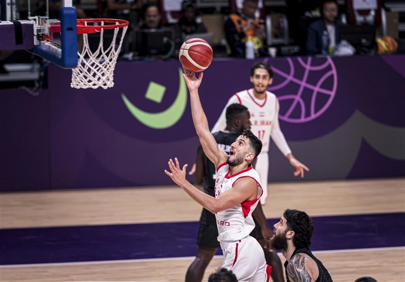 برد شیرین بسکتبال ایران به رنگ برنز