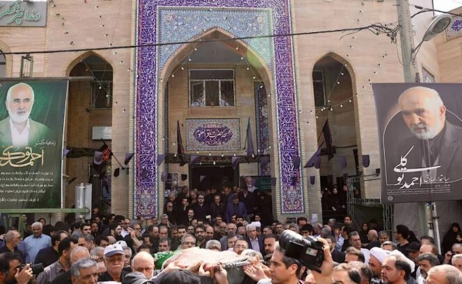 پیکر احمد توکلی به خاک سپرده شد