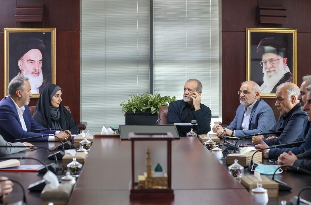 پزشکیان: راه‌اندازی کریدور شمال - جنوب غوغا می‌کند
