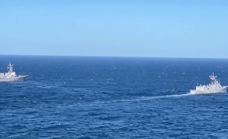 تشدید تنش‌ها میان واشنگتن و کاراکاس؛ پرواز جنگنده‌ها در نزدیکی ناوشکن آمریکایی
