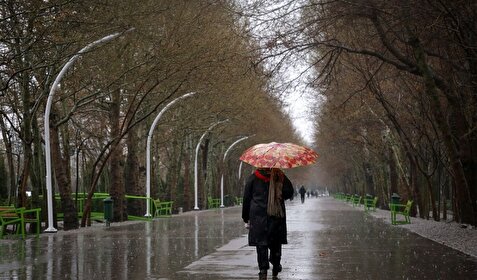 هوای بارانی در گیلان و مازندران/ آسمان صاف در پایتخت