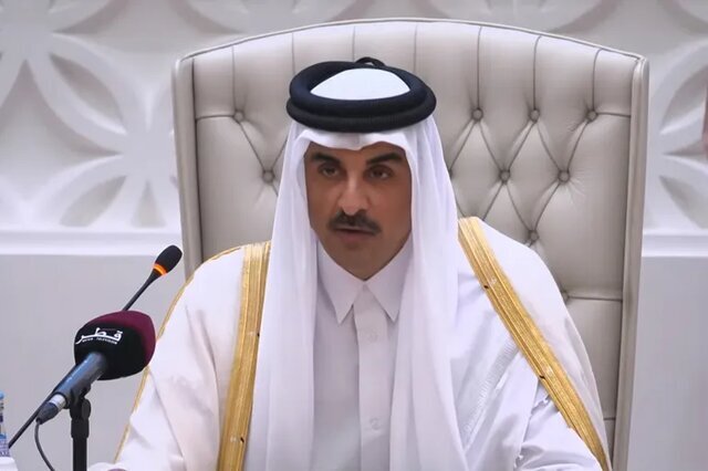 امیر قطر: تمام جهان از اقدام تروریستی اسرائیل شوکه شدند