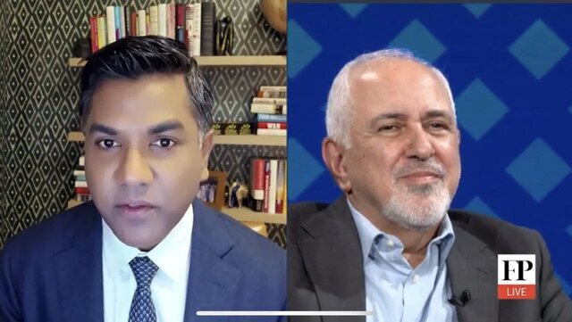 ظریف: ترامپ به یک شرط می‌تواند با ایران به توافق برسد