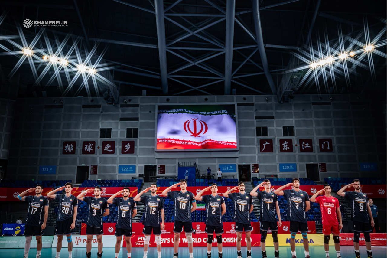 پیام رهبر انقلاب در پی قهرمانی تیم ملی والیبال جوانان