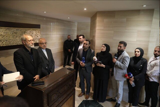 لاریجانی: اگر اسرائیل حمله کند، محکم پاسخ می‌دهیم