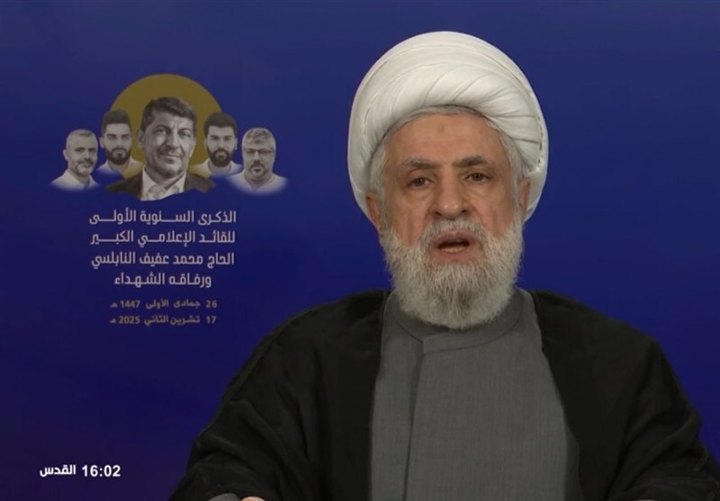 نعیم قاسم: اگر یک دست باشیم، اسرائیل از خاک‌مان خارج می‌شود