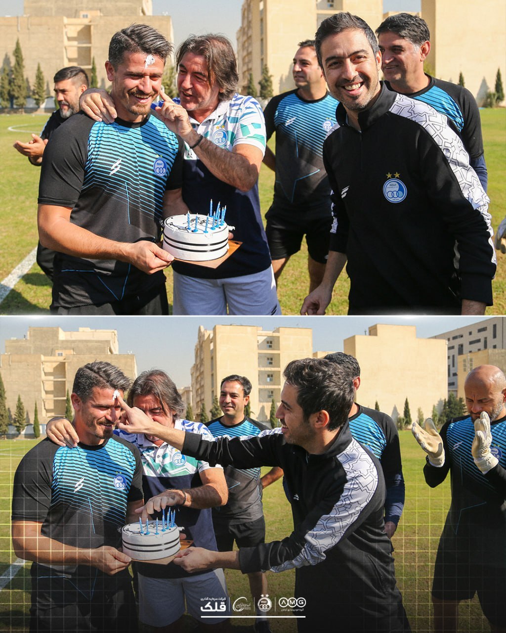 جشن تولد ساپینتو برای غفوری +عکس