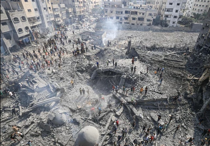 فاجعه در غزه؛ پیکر‌های بیش از ۱۰ هزار شهید زیر آوار