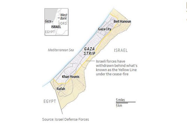 جغرافیای غزه کوچک‌تر شد