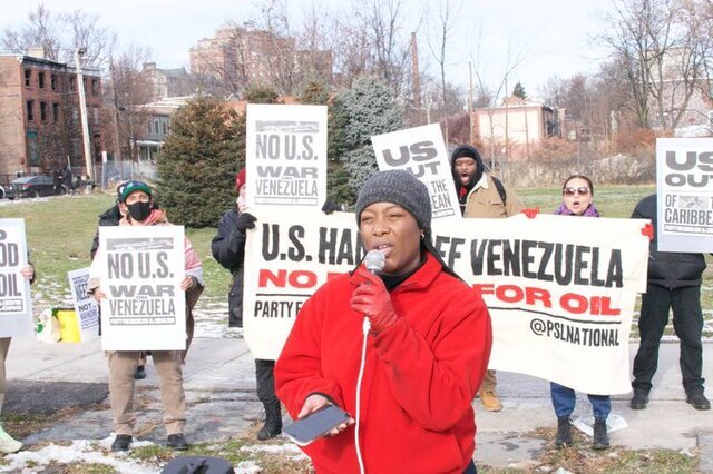 تظاهرات علیه جنگطلبی ترامپ در آمریکا تظاهرات علیه جنگطلبی ترامپ در آمریکا