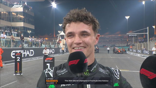 گرندپری ابوظبی؛ برتری تلخ فرستپن، نوریس قهرمان جهان شد! گرندپری ابوظبی؛ برتری تلخ فرستپن، نوریس قهرمان جهان شد!