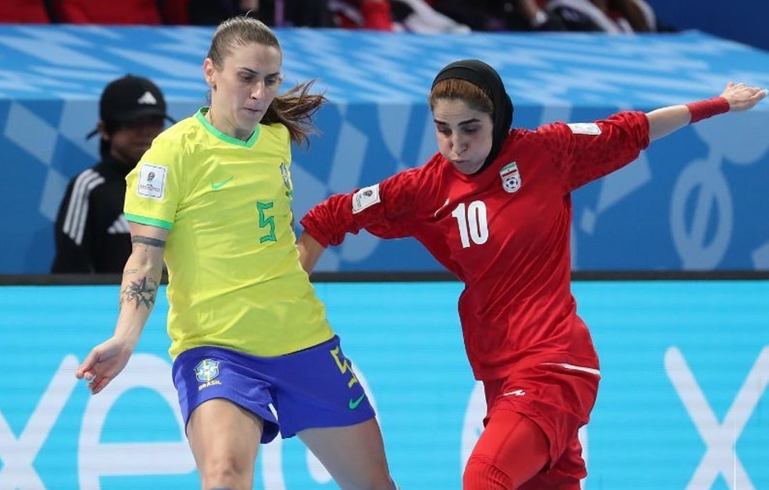 جام جهانی فوتسال زنان؛ باخت ۴ گله ایران از برزیل