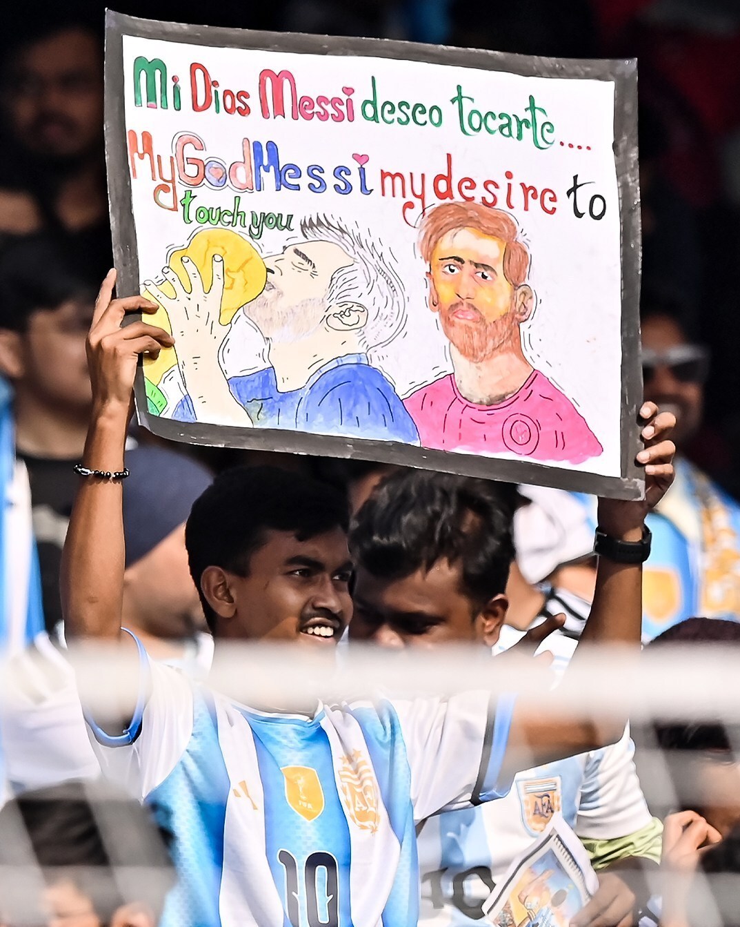 هرج و مرج در هند به خاطر «مسی» +عکس هرج و مرج در هند به خاطر «مسی» +عکس