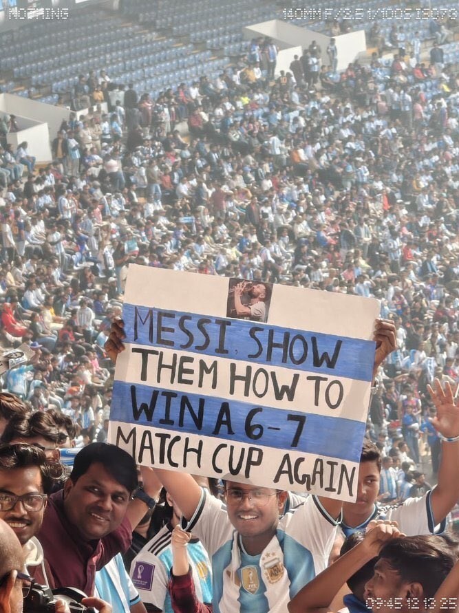 هرج و مرج در هند به خاطر «مسی» +عکس هرج و مرج در هند به خاطر «مسی» +عکس