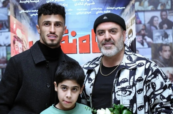 اکران «شاه نقش» با حضور بازیکنان پرسپولیس +عکس