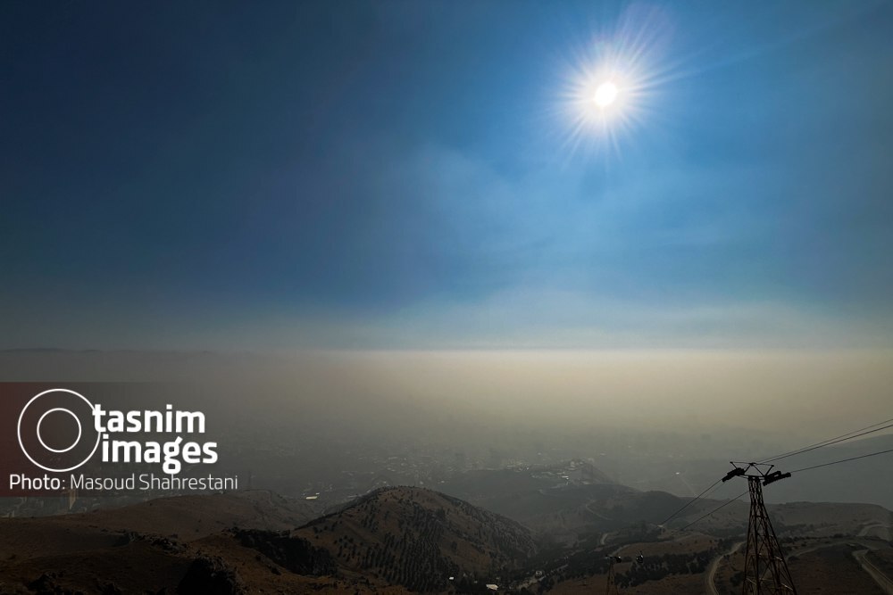 تهران زیر چتر دود تهران زیر چتر دود