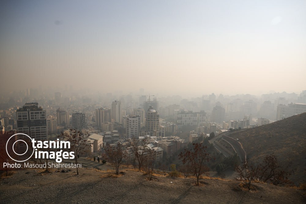 تهران زیر چتر دود تهران زیر چتر دود