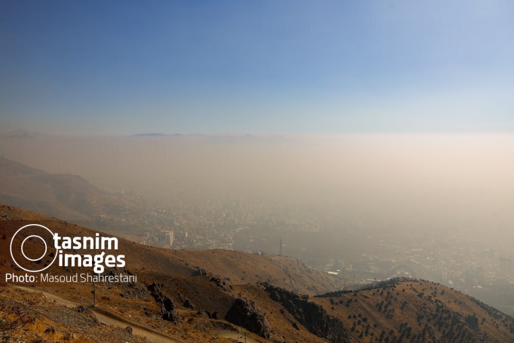 تهران زیر چتر دود تهران زیر چتر دود