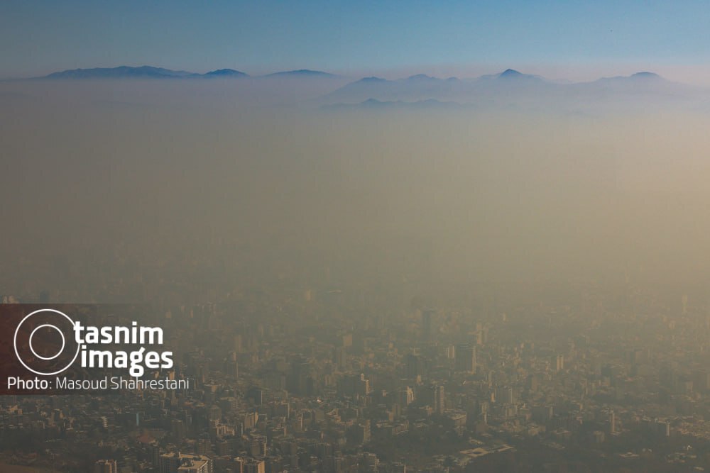 تهران زیر چتر دود تهران زیر چتر دود
