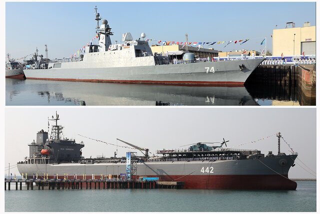 الحاق پایگاه شناوری «کردستان» و ناوشکن «سهند» به نیروی دریایی ارتش الحاق پایگاه شناوری «کردستان» و ناوشکن «سهند» به نیروی دریایی ارتش