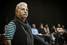 حضور هنرمندان در مجلس یادبود مرزبان