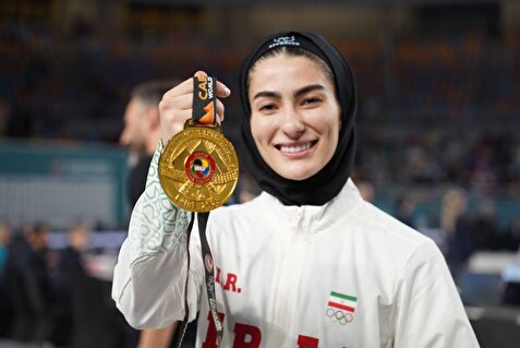 مدال تاریخی آتوسا گلشادنژاد